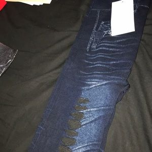 Jean leggings